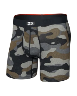 'Saxx' Men's Vibe Xtra Soft Boxer Briefs - Dunk Tank Camo Multi