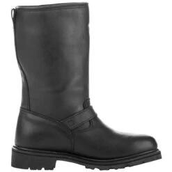 'Highway 21' Tall 12" Primary Engineer Boot - Black -Travs Outfitter Store tall primary engineer boots image3 94881