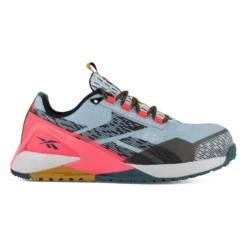 'Reebok' Women's Nano X1 Adventure Work ESD Comp Toe - Blue / Salmon