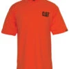 'Caterpillar' Men's Trademark Tee - Adobe Orange